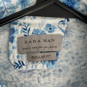 This shirt has never been worn. It’s a large Zara shirt. Great fabric